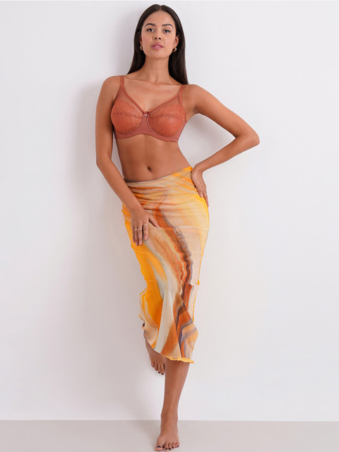 Wacoal Plus Size Lace Full Coverage Underwired Lightly Padded Everyday Embellished Bra