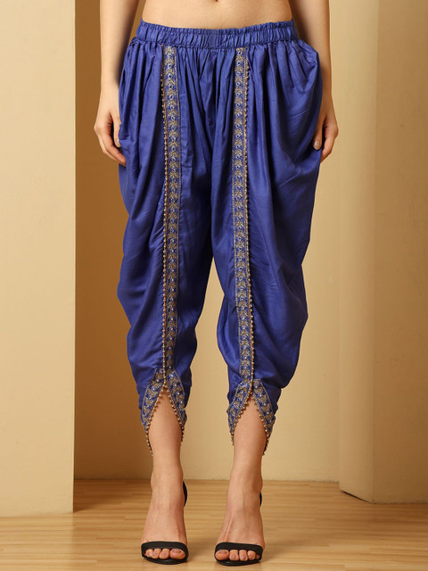 URBAN KANYA Embroidered Loose Fit Salwar