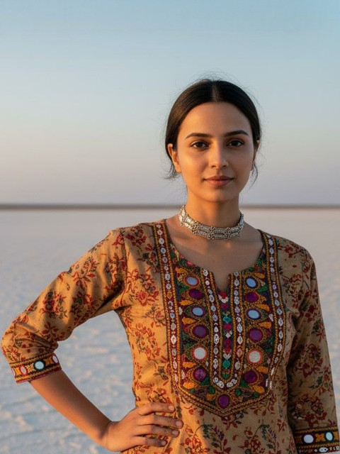 gurjari jewellers Brass Silver-Plated Oxidised Choker Statement Necklace