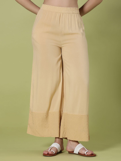 V-Mart Floral Embroidered Palazzos