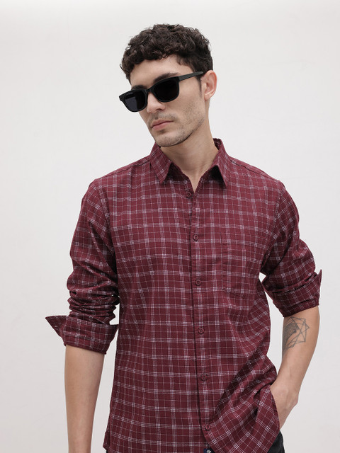 The Roadster Life Co. Checked Casual Shirt