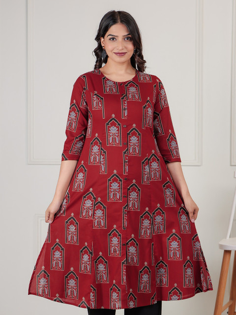 Aramya Women Ethnic Motifs Printed Kurta