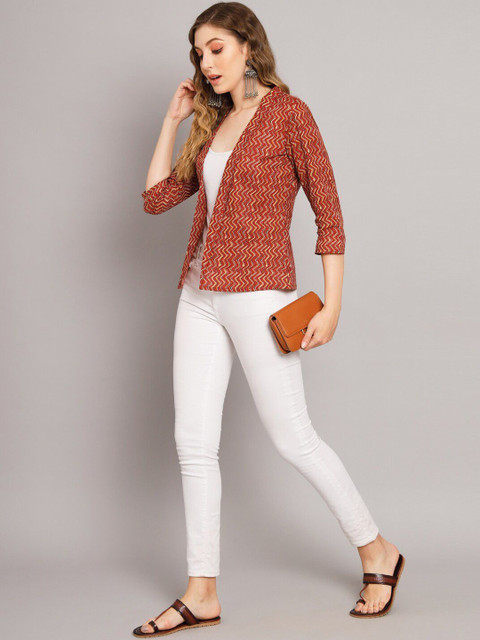 Sangria Women Printed Shrug