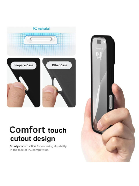 INNOPACE Silicone iPhone 14 Pro Max Back Case - Image 5