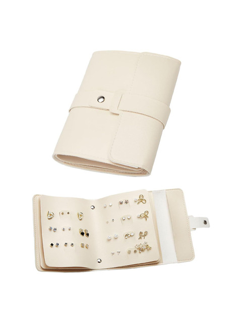 Awestuffs Waterproof Earring Holder Organizer Pouch