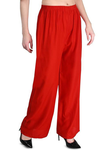 Thrifty Thread Flared Knitted Palazzos