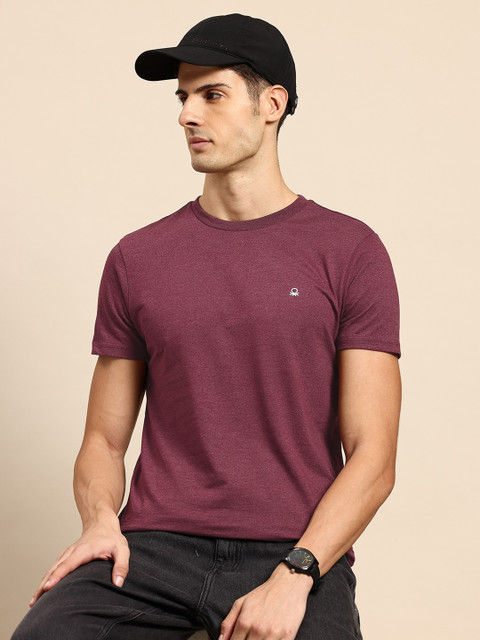 United Colors of Benetton Brand Logo Detail T-shirt