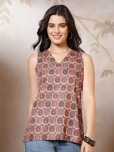 Anouk Rustic Women Printed Ethnic Top