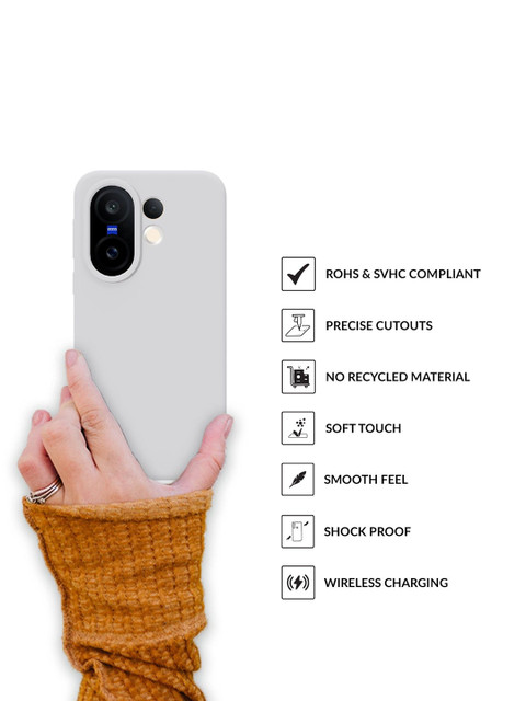 SPRIG Vivo X200 FE Silicone Back Cover - Image 3