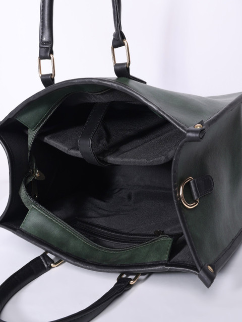 Warbler Textured Structured Tote Bag - Image 4