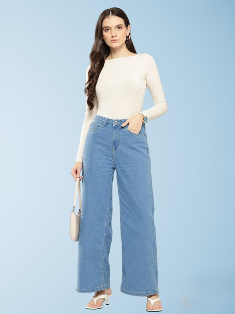 Aadvi Fashion Women Jean Relaxed Fit High-Rise Stretchable Jeans