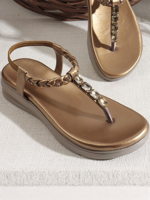 DressBerry Women T-Strap Flats