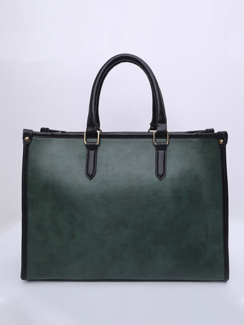 Warbler Textured Structured Tote Bag - Image 3