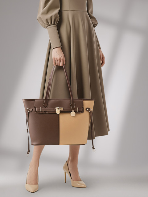 Mast & Harbour Colourblocked Shoulder Bag