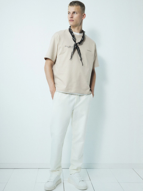 H&M Loose Fit Printed T-Shirt