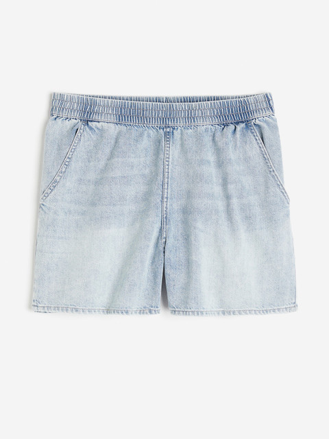 H&M Women Pure Cotton Denim Shorts