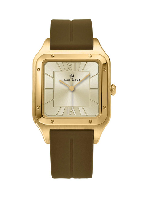 SANSIMAYO Unisex Dial & Bracelet Style Straps Analogue Watch