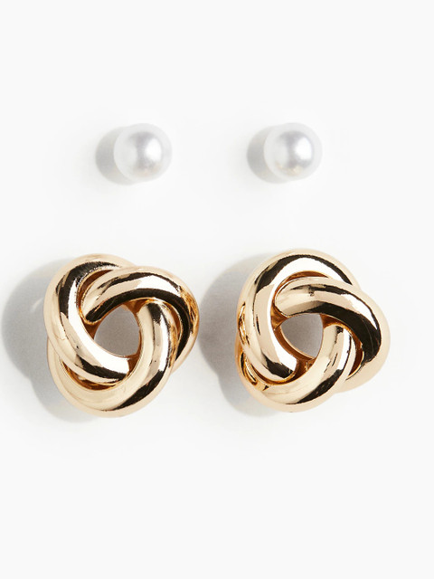 H&M 2 Pairs Stud Earrings