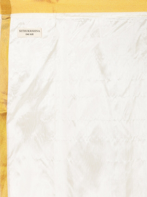 Sethukrishna Men Blue & White Shirt with Dhoti Set - Image 7
