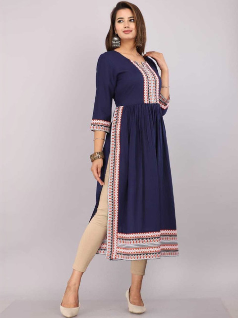 RITIKA TRADERS Women Embroidered Kurta - Image 3