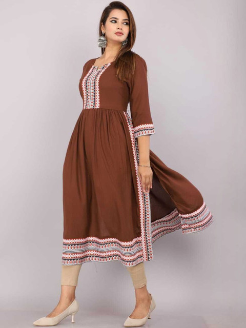 RITIKA TRADERS Women Embroidered Kurta