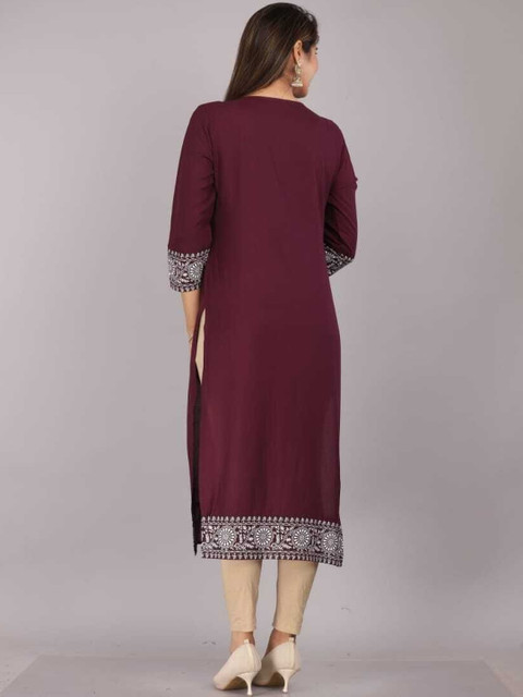 RITIKA TRADERS Women Embroidered Kurta - Image 3