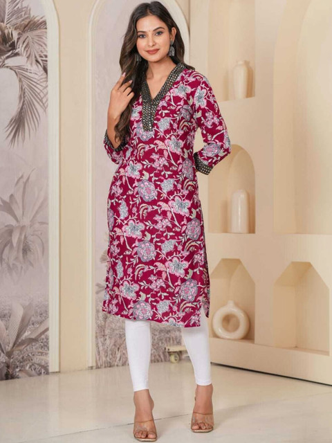 RITIKA TRADERS Women Embroidered Kurta - Image 5