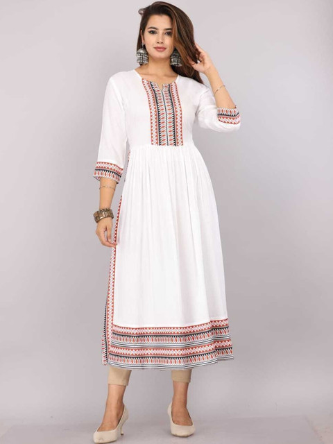 RITIKA TRADERS Women Embroidered Kurta