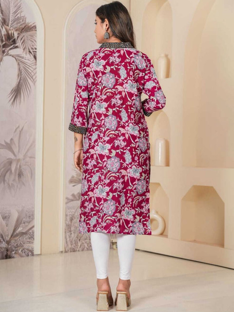 RITIKA TRADERS Women Embroidered Kurta - Image 3