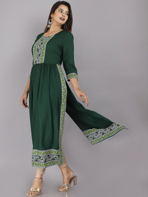 RITIKA TRADERS Women Ethnic Motifs Printed Kurta - Image 3