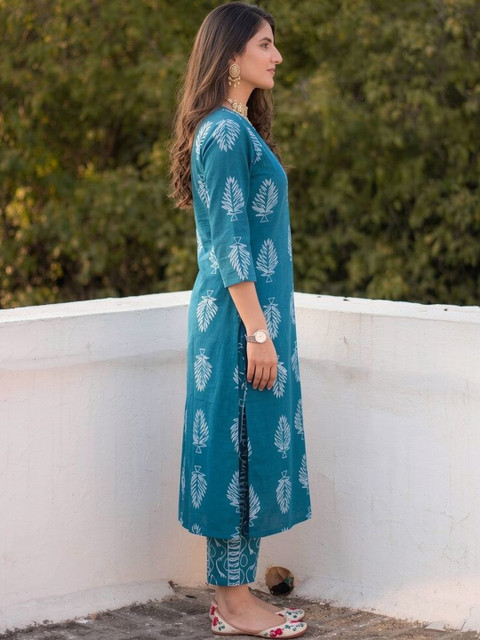 Moda Rapido Printed Top with Trousers - Image 4