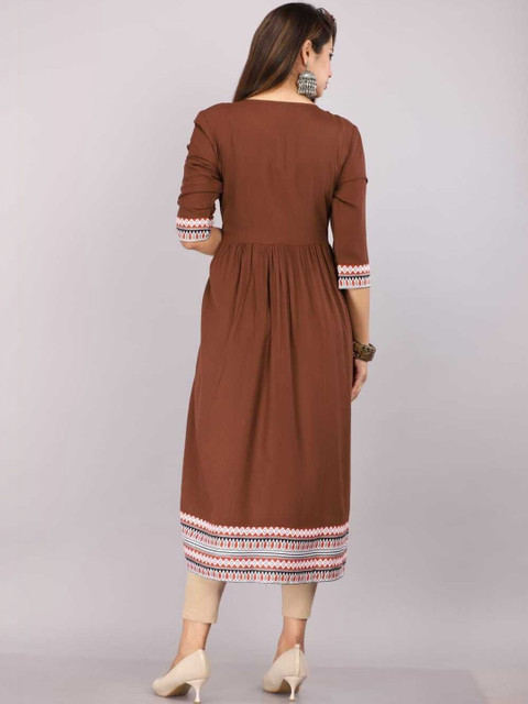 RITIKA TRADERS Women Embroidered Kurta - Image 2
