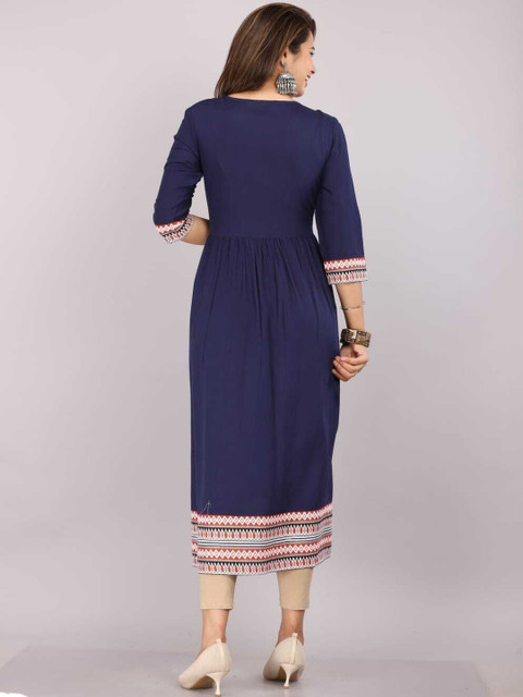 RITIKA TRADERS Women Embroidered Kurta - Image 2