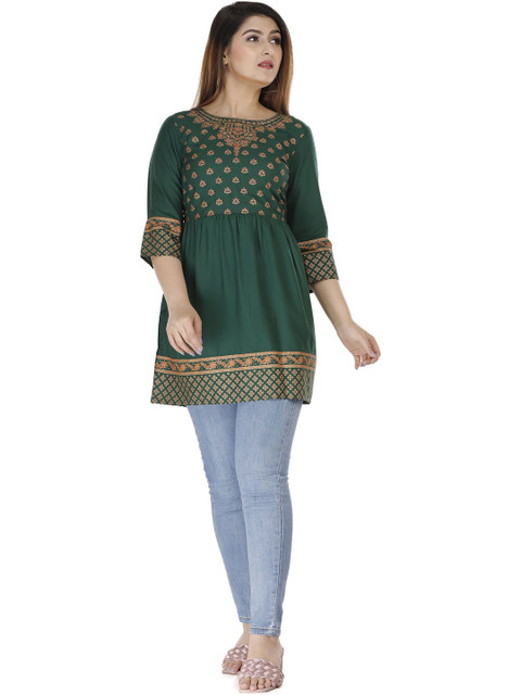 RITIKA TRADERS Women Floral Printed Floral Kurta - Image 4