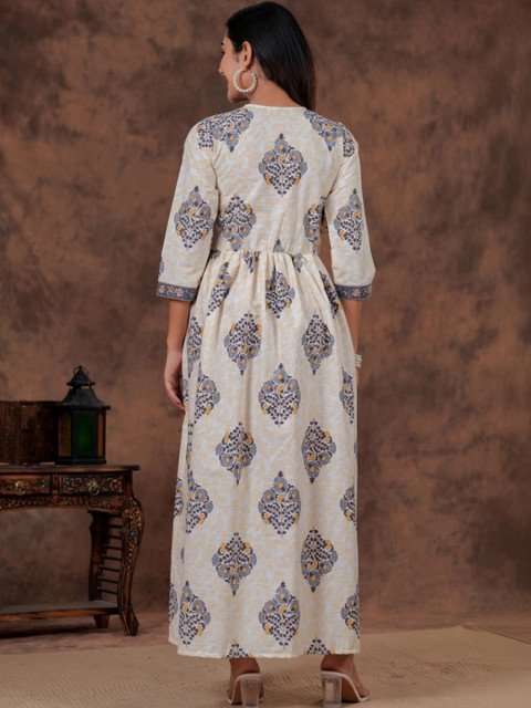 DAEVISH Floral Print Maxi Dress - Image 2