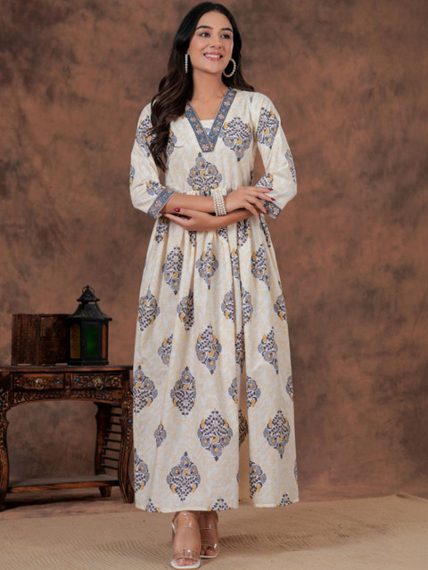 DAEVISH Floral Print Maxi Dress - Image 5