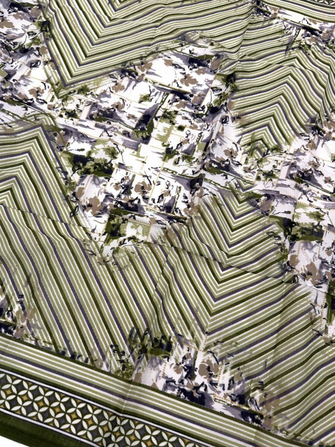 FashionsEye Printed Pure Cotton Unstitched Dress Material - Image 3