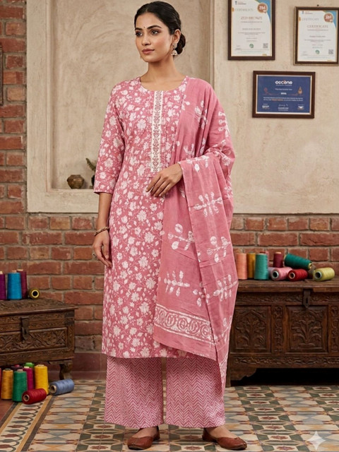 AFSA Printed Unstitched Dress Material