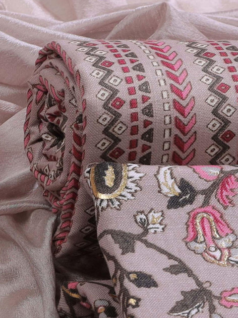 CLEMIRA Printed Pure Cotton Unstitched Dress Material - Image 3