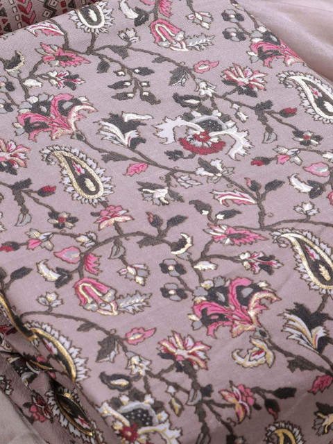 CLEMIRA Printed Pure Cotton Unstitched Dress Material - Image 4