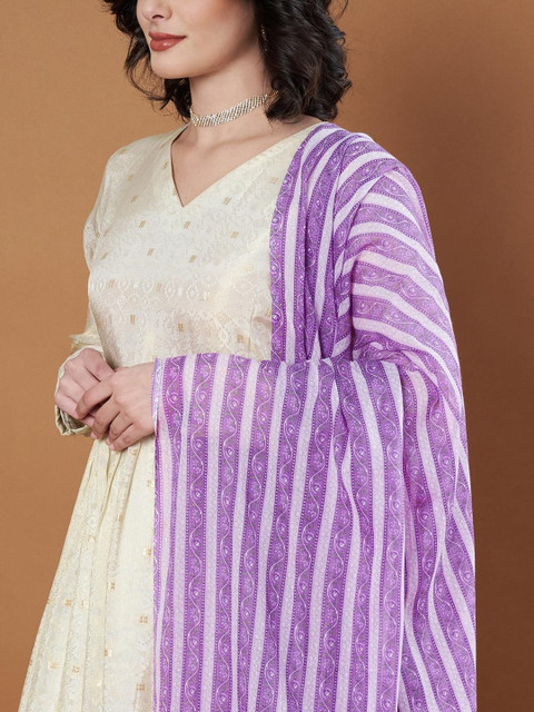 AKSHADEEP Printed Dupatta - Image 5