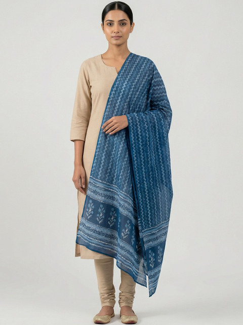 AKSHADEEP Ethnic Motifs Printed Dupatta
