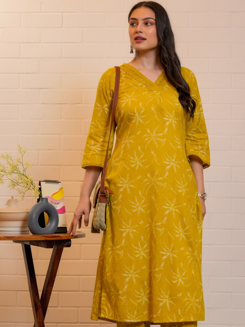 Aramya Women Ethnic Motifs Printed Kurta