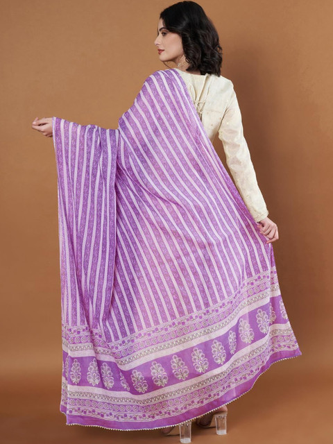 AKSHADEEP Printed Dupatta - Image 4