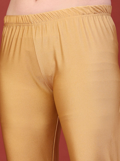 V-Mart Women Cotton Solid Ankle Length Leggings - Image 3