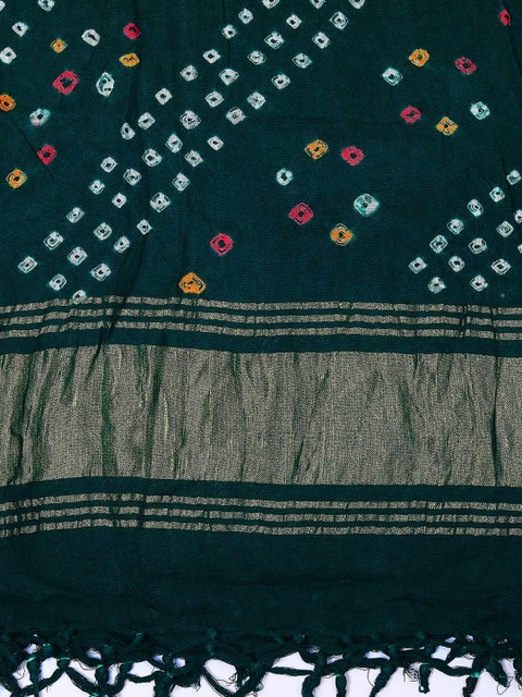 KALINI Dyed Bandhani Dupatta - Image 4