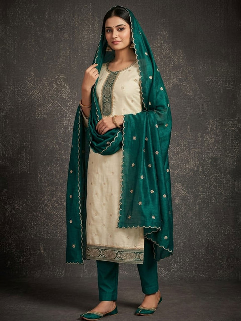 SYS Brand - Shop Your Style Embroidered Unstitched Dress Material