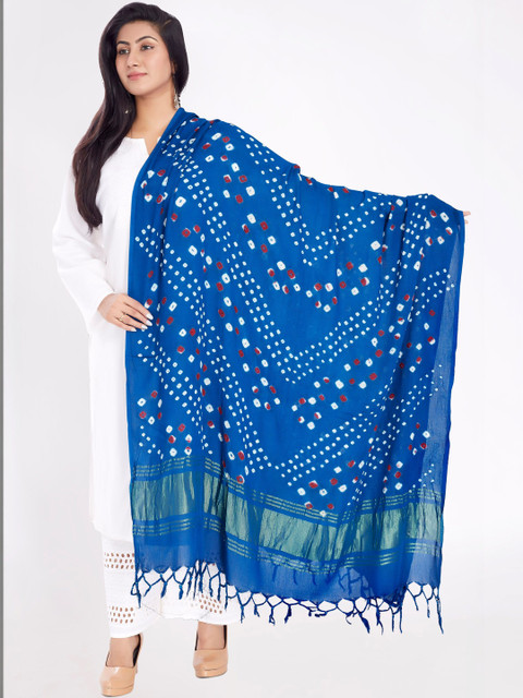 KALINI Printed Bandhani Dupatta