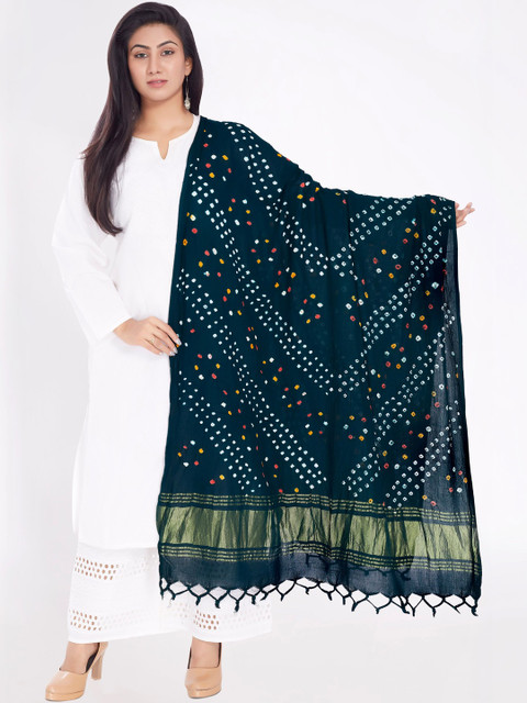 KALINI Dyed Bandhani Dupatta