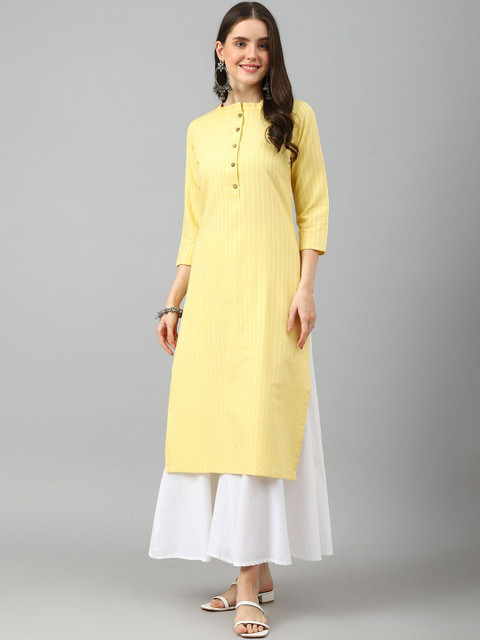 KALINI Women Printed Pastels Kurta
